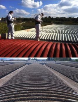 bonifica copertura - Incapsulamento eternit da una copertura