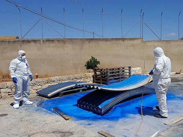 Bonifica amianto - Incapsulamento amianto in Sicilia